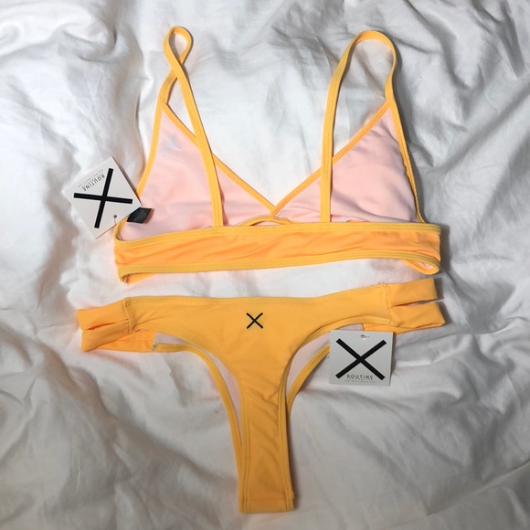 BOUTINELA YELLOW BOTTOMS SIZE MEDIUM - Picture 2 of 4